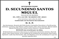 Secundino Santos Miguel
